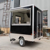 Carritos de Comida Rápida de Tamaño Personalizado, Remolque para Tacos, Cocina Móvil, Camioneta de Comida, Food Truck Completamente Equipado