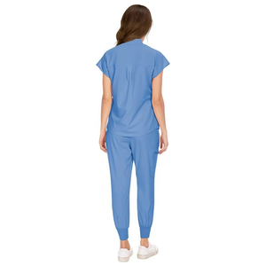 New Style Polyester Medical Uniforms Hospital <b>Scrubs</b> <b>Sets</b> for Women and Men Woven Fabric Nurse Uniforms Fit <b>Scrubs</b> for Nursing - Product Image 2