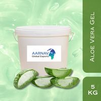 AARNAV GLOBAL EXPORTS Gel d'aloe vera biologique pressé à froid certifié halal enrichi en minéraux pour éclaircir et réparer le teint du visage