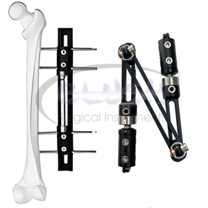 Sistema Ortho Fix para Alargamiento de Extremidades Inferiores, Fijador Externo, Instrumentos Ortopédicos de Blush Surgical - Product Image 2