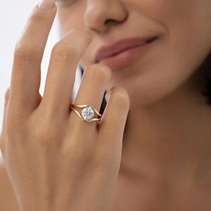 1.50 Ct Moissanite Cut Solitaire Engagement & Wedding <b>Ring</b> 925 Silver <b>Split</b> Shank Rhodium Plated Prong Setting Emerald Cut - Product Image 5
