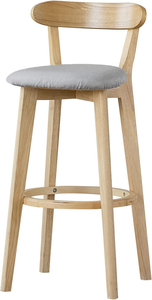 Modern Dining Chair Minimalist Backrest Chair Simple <b>Wooden</b> Home Kitchen Dining Room Living Room Seating - Product Image 6