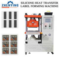 Machine de production d'étiquettes de transfert en silicone polyvalente et de haute qualité pour la création de logos 3D personnalisés en silicone en petites séries