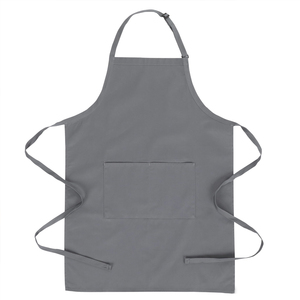 Tablier de chef professionnel pour la cuisine, taille ajustable, poche avant, vêtements de travail de cuisine, tablier de travail, vente en gros, logo personnalisé, tabliers pour restaurants - Product Image 4