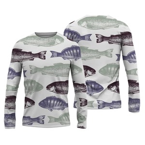 Chemises de pêche personnalisables pour hommes ODM/OEM à manches longues, séchage rapide, pour activités de plein air, randonnée, course, natation, chasse 2026 - Product Image 1