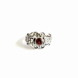 2.8 Grams <b>Garnet</b> Fashion <b>Ring</b> - Product Image 2