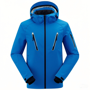 Veste de ski à capuche pour homme, colorée, isolée synthétiquement, imperméable, Gore-Tex, fermeture éclair - Product Image 5