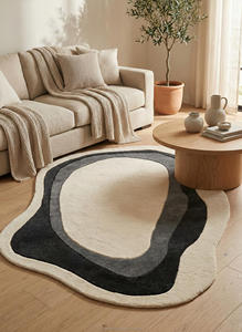 Alfombra Moderna de Lana Hecha a Mano con Base Antideslizante para Hogares de Lujo, Hoteles y Espacios de Oficina - Product Image 6