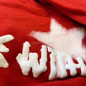 Fabricant personnalisé de survêtement léger partout avec français entièrement hommes éponge 3D Logo Pullover Hoodie Puff Print - Product Image 2