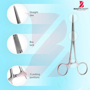 Pinzas Hemostáticas Kelly de Acero Inoxidable 2026, Personalizadas, Ligeras, Duraderas, Antideslizantes, Fáciles de Agarrar, Reutilizables, para Instrumentos Quirúrgicos - Product Image 5