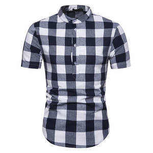 Tela de Lona 100% Algodón con Diseño Tartán Personalizable para Camisas de Manga Corta para Hombre y Mujer con Función de Secado Rápido - Product Image 3