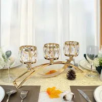 Support de Bougie Décoratif Multi-Occasions pour Vente au Détail Toute l'Année, Support de Table Moderne pour Mariages et Banquets, Exportation