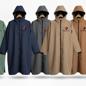 Men Long Swim Parka <b>Jacket</b> <b>Warm</b> <b>Waterproof</b> Hooded Sports Team Winter Coat Custom Wholesale Factory - Product Image 4