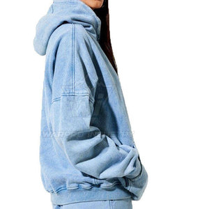 Conjunto Deportivo de Algodón 100% para Mujer, Sudadera con Capucha y Pantalones Jogger con Lavado Ácido, Ropa Personalizada para Adultos - Product Image 3