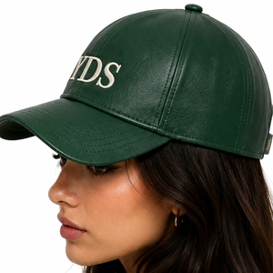 Unisex Leather <b>Baseball</b> <b>Cap</b> Premium Leather Adjustable 6-Panel Casual Lightweight Comfortable Daily Wear Leather <b>Baseball</b> <b>Cap</b> - Product Image 2