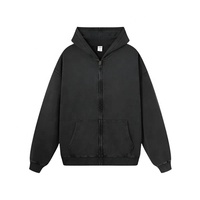 Sweat-shirt à capuche de haute qualité, effet délavé, logo personnalisé, design tie-dye, streetwear sur mesure pour homme, sweat-shirt oversize