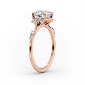 Anillo de Plata de Ley S925 con Diamante Moissanite en Forma de Cojín, Diseño de Triple Grupo Grande, Regalo de Cumpleaños para Mujer - Product Image 4