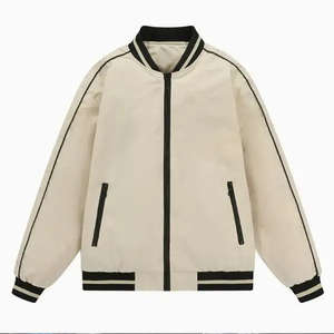 Blouson Bomber Moto Personnalisable en Cuir Véritable pour Homme, Design Réversible, Logo Personnalisé en Relief – Vente en Gros - Product Image 5