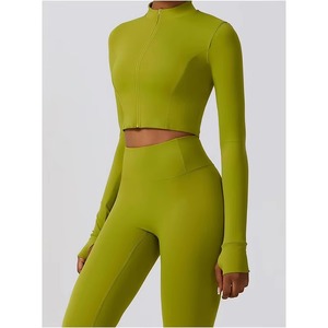 OEM Women Gym Fitness Striped Breathable 2 Piece Sets High Waist Butt Lifting Bottoms Sports Active Yoga - Product Image 1