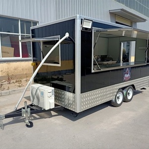 Remolque de Comida Móvil Más Vendido, Remolque de Comida Rápida, Remolque de Helados, Carrito de Helados, Camión Móvil de Venta de Hot Dogs - Product Image 2