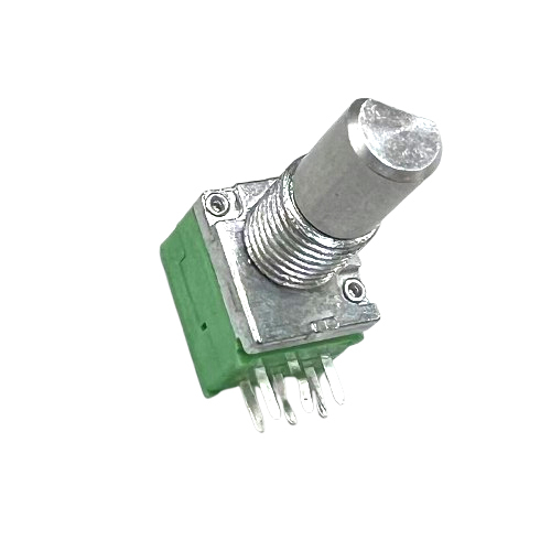 Hot Sale 10K Linear Potentiometer with 41 Detents Side Adjustment 3D Metal Shaft for Audio Projects
