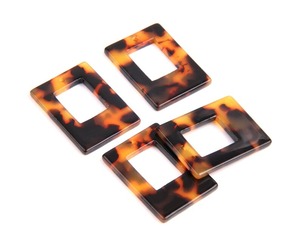 Boucles d'oreilles en résine pour femmes et filles, bijoux fantaisie, boucles d'oreilles en résine faites à la main, prix de gros - Product Image 4