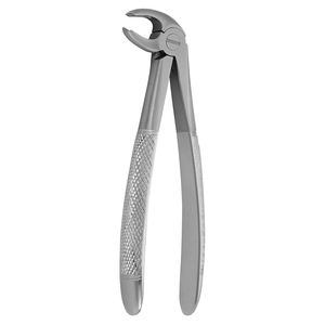 Forceps d'extraction dentaire à poignée moletée, instrument chirurgical manuel en acier inoxydable, Forcaps pour instruments dentaires - Product Image 4