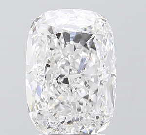 Diamant de laboratoire de 2 carats, taille coussin longue, couleur DEF, clarté VVS, pierre synthétique lâche, pour la fabrication de bijoux fins sur mesure - Product Image 1