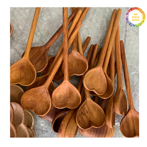 Cuillère en bois, ustensile de cuisine, fournisseur en gros, prix d'usine - Product Image 1