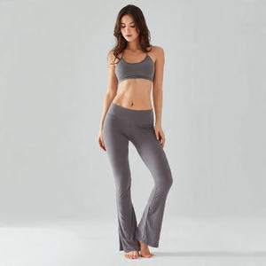 ชุดโยคะแบบรัดรูปสำหรับผู้หญิง ชุดออกกำลังกาย บราออกกำลังกาย กางเกงเลกกิ้ง ชุดโยคะสำหรับผู้หญิง ชุดกีฬาสำหรับผู้หญิง - Product Image 5