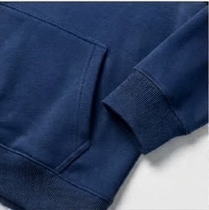 Sudadera con Capucha y Bolsillo Canguro de Felpa 100% Algodón, Cálida y Suave, con Estampado de Dibujos Animados Bordados, para Primavera - Product Image 4
