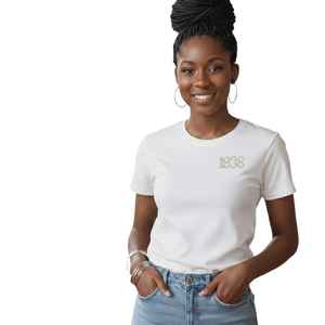 Broche vintage 1938 avec perles et strass, style numéro, accessoire de mode pour femmes et hommes - Product Image 2