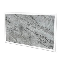 Revêtement mural flexible en pierre naturelle de marbre gris fumé de qualité supérieure pour cuisine, salle de bain, hôtel