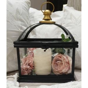 Lanternes à bougies suspendues en métal blanc, best-seller unique, porte-bougie pour la décoration intérieure et extérieure - Product Image 4