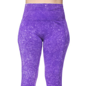 Leggings de yoga décontractés pour femmes, respirants, taille haute, en coton et bambou, pour l'été, fitness, entraînement, grandes tailles, vêtements de sport - Product Image 6