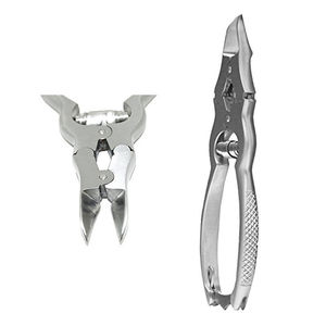 Customized High-quality Stainless Steel Flat Toe Finger Nail Clipper Cutter for Ingrown Thick Nails Trimmer Professional - Product Image 3