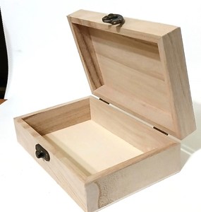 Caja Rectangular de Madera de Paulownia Moderna y Sostenible en Oferta, con Diseño Multifuncional y Capacidad Personalizable - Product Image 1