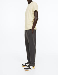 T-shirt de qualité supérieure pour hommes, manches courtes, col rond, meilleurs prix, 100% coton, respirant, style Hip Hop - Product Image 2