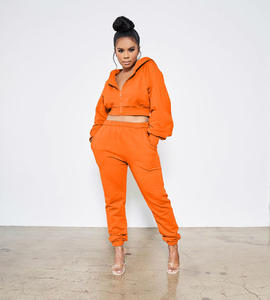 Fashion Custom Women Fall Clothing Long Sleeves <b>Sexy</b> Sweatsuit Casual Hoodies Pants <b>Set</b> Suit Sport Wear Track Suit - Product Image 3