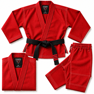 Uniforme de Judo al por Mayor, Kimono de Judo de Algodón, Traje de Práctica Duradero y Transpirable para Hombres, Mujeres, Niños, Academias y Clubes - Product Image 3