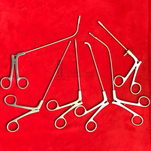 Ensemble d'instruments endoscopiques professionnels allemands en acier inoxydable pour la chirurgie des sinus ORL - Réutilisables, manuels - Product Image 2