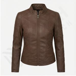 Chaquetas de Cuero Genuino para Mujer de Alta Calidad, Tejidas, Transpirables, Tallas Personalizables, Pakistán - Product Image 2