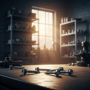 Vis autoperceuse / autotaraudeuse à tête hexagonale PDC, entraînement hexagonal externe, en acier au carbone galvanisé, filetage grossier en pouces, classe 4.8 - Product Image 1