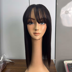 Venta al por mayor de calidad superior cruda Vietnam pelo Color Natural peluca con flecos para las mujeres vendedores al por mayor - Product Image 4