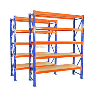 Estantes apilables industriales de acero resistente personalizados Estante de almacén de fábrica Sistema de bandeja de palé selectivo - Product Image 3