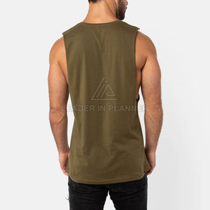 Premium Quality <b>Men's</b> Gym <b>Singlet</b> Hot Selling Customized Design <b>Men</b> Gym <b>Singlets</b> <b>For</b> Sale - Product Image 3