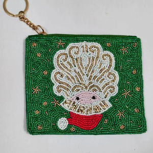 กระเป๋าถือแฟชั่นผู้หญิงดีไซน์ล่าสุด ประดับลูกปัดปักลาย  กระเป๋าใส่เหรียญทำมือสำหรับผู้หญิงและเด็กผู้หญิง พร้อมสีที่สามารถปรับแต่งได้ - Product Image 1