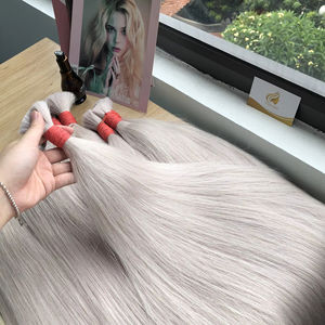 Extensiones de Cabello Humano Vietnamita de Lujo, Naturales, Lisas, con Textura Profunda, de 100g, en Todos los Colores, ¡Gran Oferta! - Product Image 1