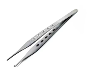 Pinzas Adson de Precisión con Diseño Ergonómico para el Agarre con los Dedos, Pinzas Quirúrgicas Finas para Procedimientos Médicos Delicados - Product Image 3