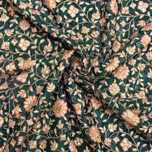 Position Print Fabric Digital Print Embroidery Fabric Sequin <b>Mesh</b> <b>Net</b> Lace Organza For Abaya Kaftan Dress Wholesale Export Trade - Product Image 5